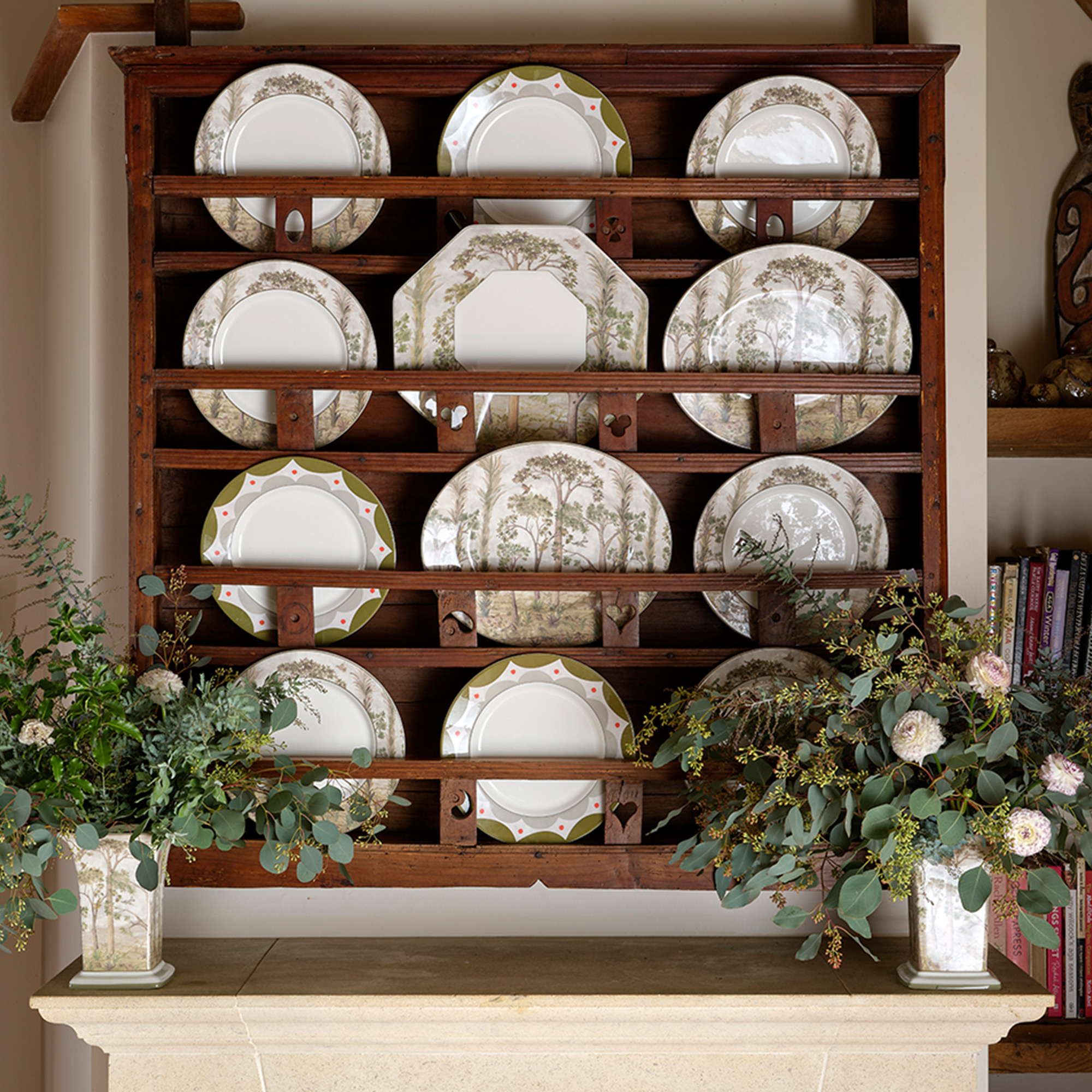 Kit Kemp Tall Trees Octagonal Platter image number null